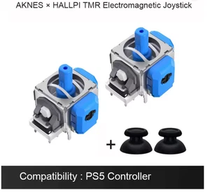 TMR Analog Sticks | AKNES Hallpi Magnet Effekt Drift Fix Joystick + Thumbsticks - Picture 1 of 4