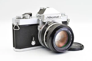⏯️[TOP+5] Nikon Nikkormat FT2 analoge Spiegelreflexkamera 35 mm mit Nikon 50 mm F1.4 Objektiv - Bild 1 von 22