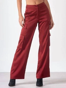 Elan nora amber pants Maroon - Picture 1 of 9