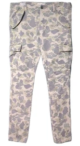Denim Supply Ralph Lauren Duck Camo Cargo Skinny Ankle Zip Pants Size 30x31  - Picture 1 of 5