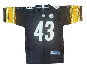 NIKE On Field Pittsburgh Steelers Troy Polamalu Jersey, Size Small, Black - Picture 1 of 4