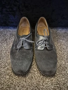 Church’s Glovemocs suede shoes '100C' UK8-8.5 Mod, Classic Heel Lace Up - Picture 1 of 10