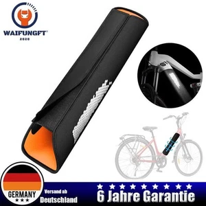 E-Bike Akku Schutzhülle Reflektierend Wasserdicht Staubdicht für 30-38 cm E Bike - Bild 1 von 12
