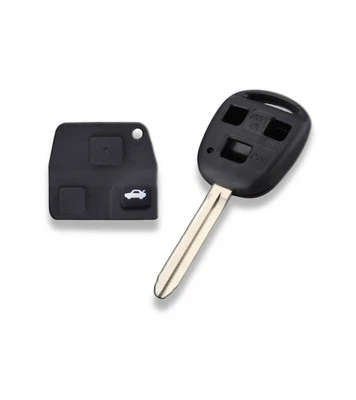 1NEISMARTECH GUSCIO CHIAVE TELECOMANDO CON 3 PULSANTI PAD TOYOTA COROLLA CELICA RAV4 AVENSIS