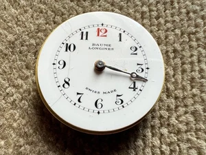 Antikes Baume Longines Taschenuhrwerk Ankerhemmung 1187 - 25 mm Schweiz ca. 1900 - Bild 1 von 5