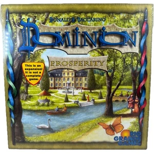 DOMINION PROSPERITY Expansion Set Board Game NEW Rio Grande Rare Germany SEALED - Picture 1 of 15