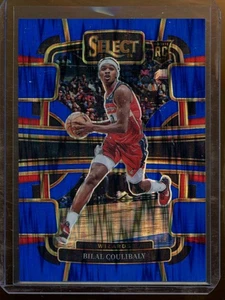 2023-24 Panini Select Bilal Coulibaly Blue Flash Prizms /99 Rookie Wizards #97 - Picture 1 of 2