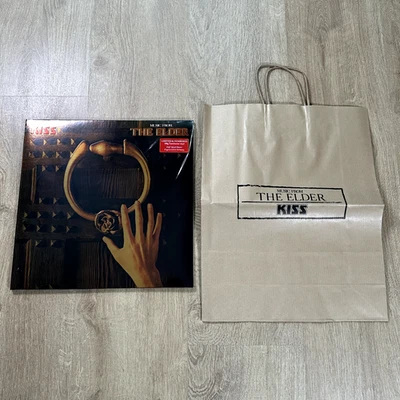 Kiss - Music From the Elder - Translucent Clear Vinyl Record + Ltd Bag NEW - Bild 1 von 4