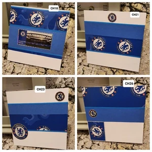 Personalisierte handgefertigte Fußballkarte-Chelsea-Spurs-Liverpool-Manchester-Man U - Bild 1 von 16