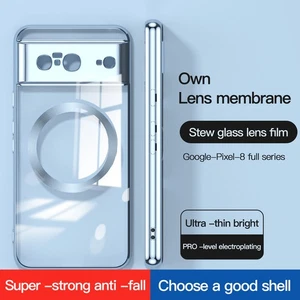 For Google Pixel 10 Pro 9 XL 8A Phone Case Magnetic Shockproof Protective Cover - Picture 1 of 11