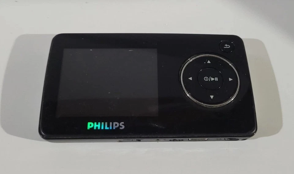 Philips GoGear 4 GB MP3 - Video - Reproductor de radio sin carga de batería - Solo dispositivo Foto 1 de 4