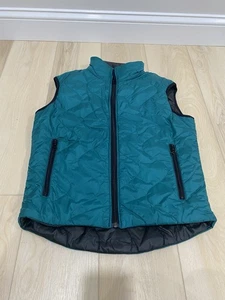 Wild Things Primaloft Weste Grün Gesteppt Herren XS Made In USA Neu ohne Etikett - Bild 1 von 6