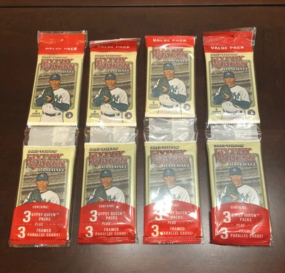 Lot of 4 Factory Sealed 2012 Topps Gypsy Queen Baseball Value Packs - Image 1 of 4