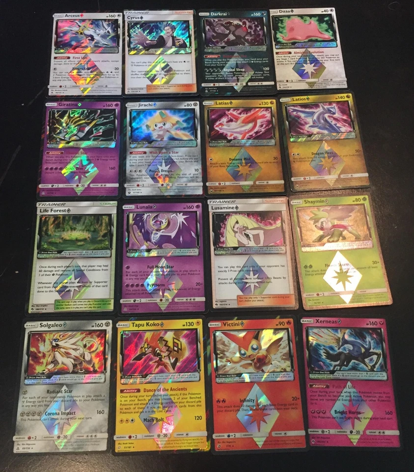 Pokemon PRISM STAR 2018 – Pokemon TCG PRISM STAR GALLERY – Pick your Card – NM - Image 1 of 1