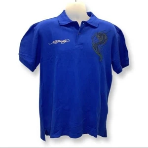 Ed Hardy Herren Polo hellblau - Bild 1 von 3