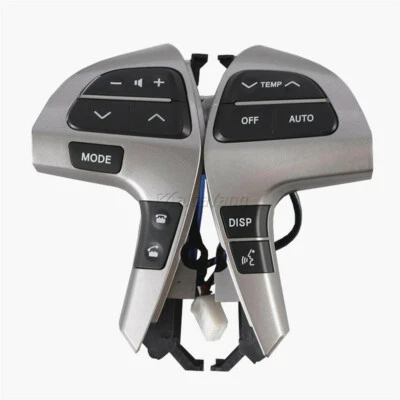 Interruptor de almohadilla de control de audio del volante Bluetooth para Toyota Hilux Highlander Foto 1 de 4
