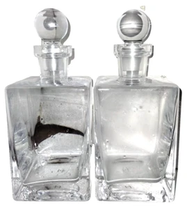 Pair Turkish Denizh Crystal Decanters - Picture 1 of 7