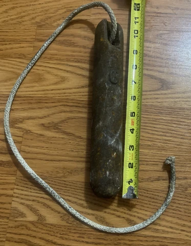 Antique Cast Iron Sash Window Weight Balances 6LB Cover