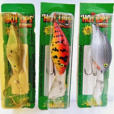 De colección 1995 Pre Rapala Hot Lips Express 1/2 OZ Luhr Jensen Crankbait Tú eliges el color Foto 1 de 4