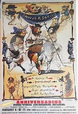 Armenian Art Gallery,Original Poster,ANNIVERSARIUS,2001,Theatre,Emile Kazaz