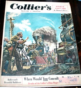 Collier's May 1951 Stalin, Bee Article, Lucky Strike Ad - Picture 1 of 5