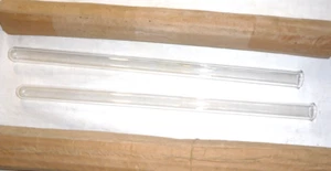 Test Tubes 15x350mm Round bottom THICK Glass Transpatent Laboratory Glass X2tube - Picture 1 of 2