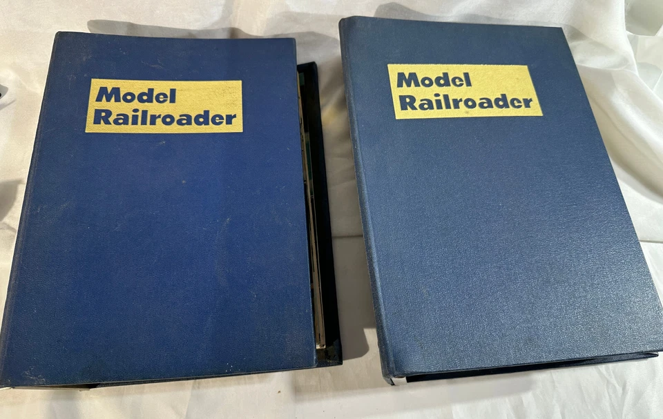 Model Railroader Magazine  1975 & 1977 with Binders - Image 1 of 4