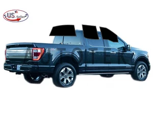 PreCut All Sides Window Film Any Tint Shade For Ford F150 Crew Cab 2021-2025 - Picture 1 of 10
