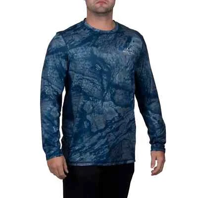 Realtree Long Sleeve Shirt Reversible ,UPF 30 , Scent Control, Size Small - Image 1 of 3