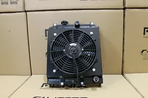 FENIX Honda Civic Alloy Radiator Stealth Series & Fan Shroud Combo - Picture 1 of 8
