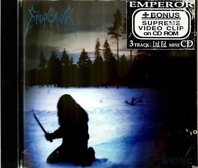 Emperor - Reverence CD, EP, mejorado, edición limitada 1997 UK CandleCD100 Foto 1 de 2
