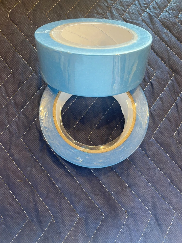 Cinta adhesiva resistente a los rayos UV azul de 1 1/2" - 36 mm cinta adhesiva de pintor multi superficie Foto 1 de 1