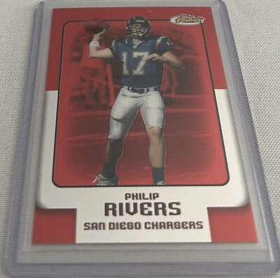 2006 Topps Finest Football Philip Rivers San Diego Chargers base card #97 - Image 1 of 2