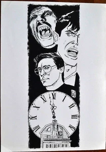 DYLAN DOG. locandina 30x21. edizione Sergio Bonelli.  disegna STANO 1992 / 2 - Imagen 1 de 1