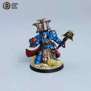 Warhammer 40k -  Space Marines - Ultramarines: Terminator Librarian [PAINTED] - Picture 1 of 3