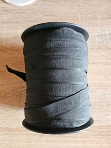 10 m Stoßband, Hosenschonerband Qualitätsware Farbe Schwarz        (0,59€/Meter) - Picture 1 of 2