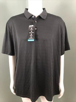 NWT Men's PGA Tour Apparel S/S Dark Gray Golf Performance Polo Shirt Sz XL - Image 1 of 4