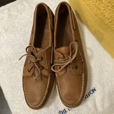 Rockport Women’s US Size 11 Leather Boat Shoe - Image 1 of 4