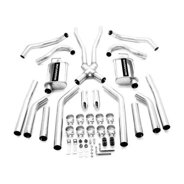 Sistema de escape Magnaflow Cat-Back para Oldsmobile 442 V8 1968-1971 7,5 L 6,6 L nuevo Foto 1 de 1