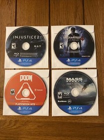 Sony PlayStation 4 Game BUNDLE - 4 Games - Tested & Free Shipping!