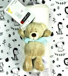 Neu Kik Ergee Kuscheldecke mit Stofftier Bär Teddy weiß Kuscheltier Plüschtier - Bild 1 von 1