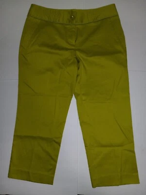 Chadwicks Green Capris Petite's 尺寸 4P 全新带标签 * 阅读说明 * * — 第 1/4 张图片