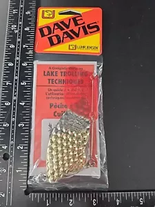 Luhr Jensen Dave Davis #10 50/50 Hammered Brass And Nickel - Picture 1 of 5