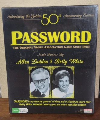2011 Password Word Association Game 50th Golden Anniversary Edition *NEW* Sealed - Image 1 of 4