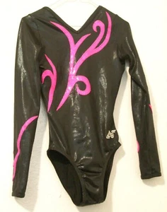 Alpha Factor Leotard CL manga larga rosa negro (como gk) - Imagen 1 de 1
