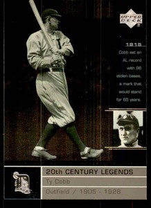 2000 Upper Deck Legends Ty Cobb #134