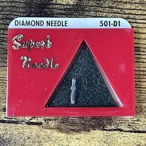 Superb Needle Vintage New Old Stock Vinyl Record Player Diamond Needle 501-D1 - Picture 1 of 2