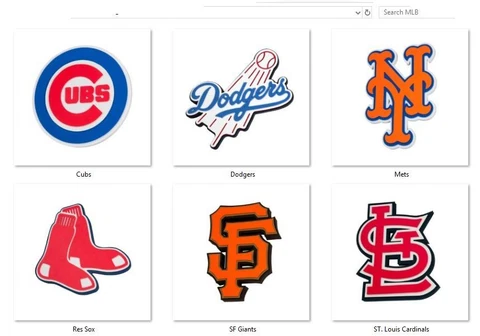 MLB Fan Foam 3D Magnet by FanFave -Select- Team Below Cover
