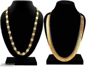 Collares y cadenas Rajasthani Bollywood tradicionales brillantes elegantes para mujer - Imagen 1 de 4