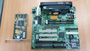 A-Trend ATC6310M Slot 1 motherboard with Pentium II 400, 64mb SDRAM S3Trio3D/2x - Imagen 1 de 5